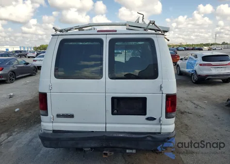 2008 Ford Econoline E250 Van из США, поврежденный, VIN 1FTNE24W48DA09578